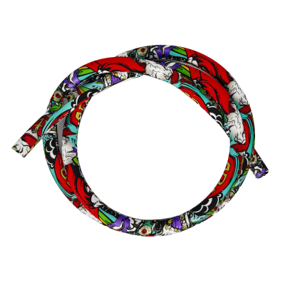 Силіконовий шланг для кальяну Comics №5 (Кольоровий) COM-05 Силіконовий шланг для кальяну Comics №5 (Кольоровий)