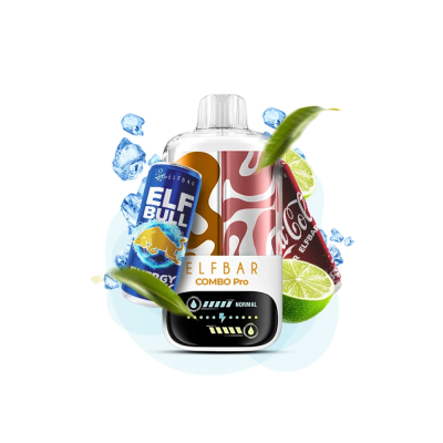 Elf Bar Combo Pro 30000 Elf Bull & Lime Cola (Эльф Бул и Лайм Кола) Одноразовый POD