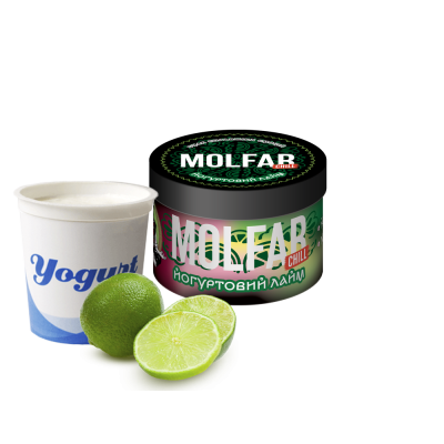 Тютюн Molfar Chill Line Йогуртовий Лайм (40 г)