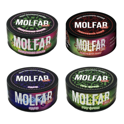 Тютюн Molfar Chill Line (100 г) 27317 Тютюн Molfar Chill Line (100 г)