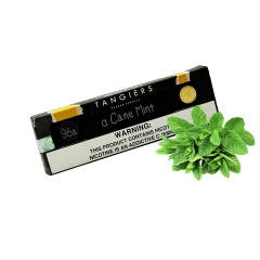 Тютюн Tangiers Burley №96а Cane Mint Alpha (Кейн Мінт Альфа, 100 г) Чорна упаковка