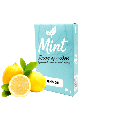 Кальянна суміш Mint Лимон (100 г)