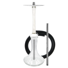 Кальян PALKA White Wood (білий, повний комплект)