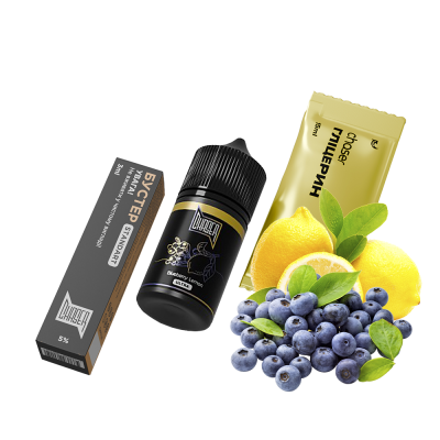 Набір для самозамішування Chaser Black Blueberry Lemon Ultra (Чорниця Лимон, 50 мг, 30 мл)