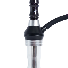 Кальян Yahya Ruddle Black (чёрный, полный комплект)