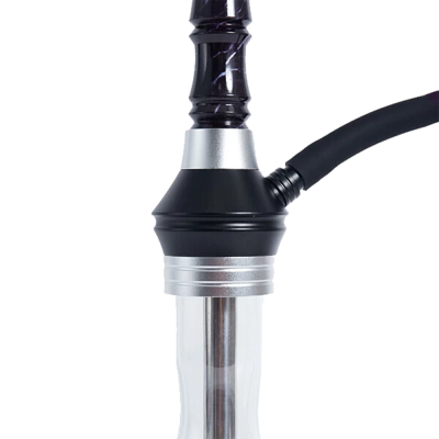 Кальян Yahya Ruddle Black (чорний, повний комплект)