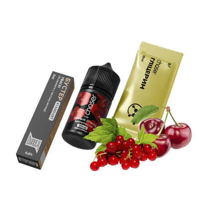 Набір для самозамішування Chaser Lux Currant Cherry Limited (Смородина Вишня, 65 мг, 30 мл)
