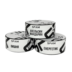 Набір із 3 нових смаків тютюну Spam по 100 г