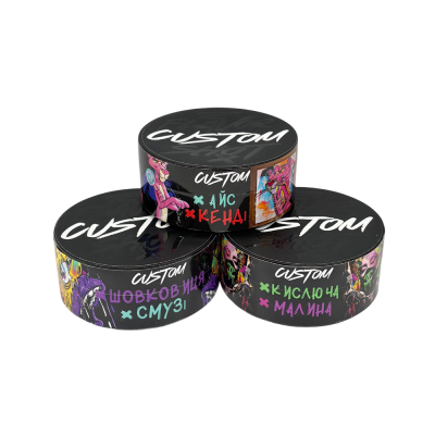 Набір ТОП 3 смаків тютюну Custom по 100 г