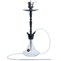 Кальян Amy Deluxe 065 Black (чорний, повний комплект)