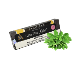 Тютюн Tangiers Noir №96а Cane Mint Alpha (Кейн Мінт Альфа, 100 г) Чорна упаковка