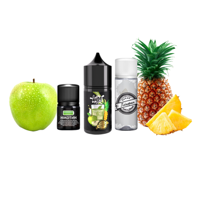 Набір для самозамішування Hype Black Apple Jack (Епл Джек, 50 мг, 30 мл)