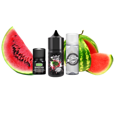 Набір для самозамішування Hype Kit Watermelon (Кавун, 50 мг, 30 мл)