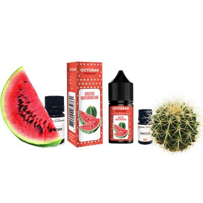Набір для самозамішування Octobar Fresh & Sour Cactus Watermelon (Кактус Кавун, 50 мг, 10 мл)