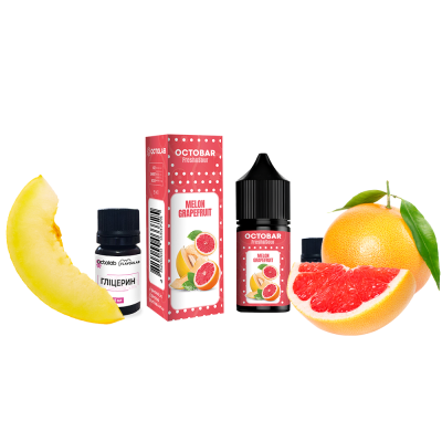 Набір для самозамішування Octobar Fresh & Sour Melon Grapefruit (Диня Грейпфрут, 50 мг, 10 мл)