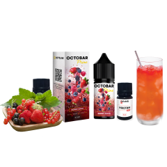 Набір для самозамішування Octobar Prime HARD Berry Juice (Малина Червона Смородін, 65 мг, 30 мл)