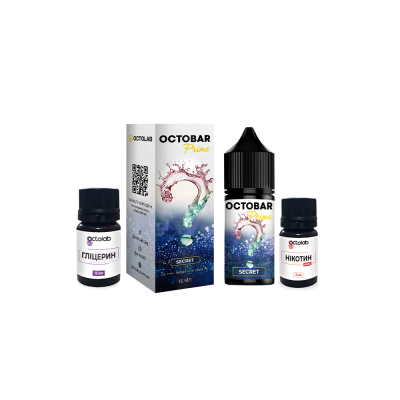Набір для самозамішування Octobar Prime HARD Secret (Секрет, 65 мг, 30 мл)