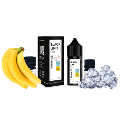 Набір для самозамішування Black Limit Salt HARD Banana Ice (Банан Лід, 65 мг, 30 мл)