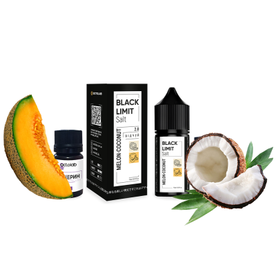 Набір для самозамішування Black Limit Salt HARD Melon Coconut (Диня Кокос, 65 мг, 30 мл)