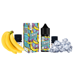 Набір для самозамішування Twins Banana Ice (Банан Лід, 50 мг, 30 мл)