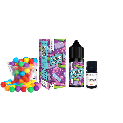 Набір для самозамішування Twins Bubble Gum (Жуйка, 50 мг, 30 мл)