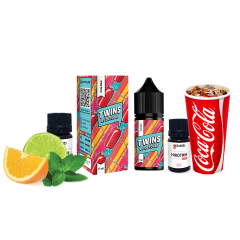 Набір для самозамішування Twins HARD Cola Dew (Кола Дью, 65 мг, 30 мл)