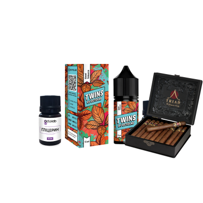 Набір для самозамішування Twins HARD Good Tobacco (Тютюн, 65 мг, 30 мл)