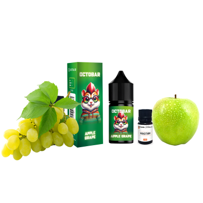 Набір для самозамішування Octobar NFT Apple Grape (Яблуко Виноград, 50 мг, 10 мл)