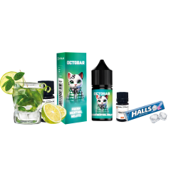 Набір для самозамішування Octobar NFT Fresh Menthol Mojito (Ментол Мохіто, 50 мг, 10 мл)