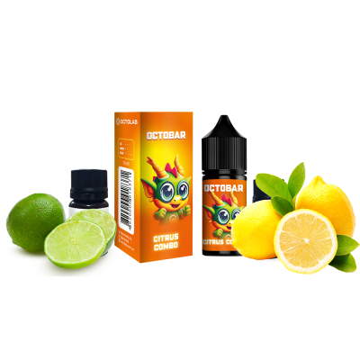 Набір для самозамішування Octobar NFT Citrus Combo (Цитрусовий Мікс, 50 мг, 30 мл)