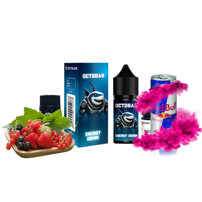Набір для самозамішування Octobar NFT Energy Drink (Енергетик, 50 мг, 30 мл)