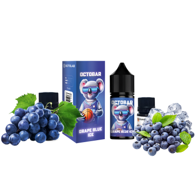 Набір для самозамішування Octobar NFT Grape Blue Ice (Виноград Лід, 50 мг, 30 мл)