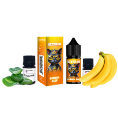 Набір для самозамішування Octobar NFT HARD Banana Aloe (Банан Алое, 65 мг, 30 мл)