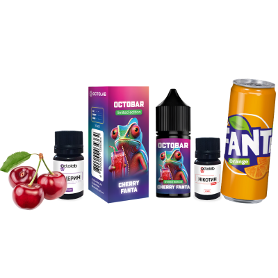 Набір для самозамішування Octobar NFT HARD Cherry Fanta Limited Edition (Вишнева Фанта, 65 мг, 30 мл)