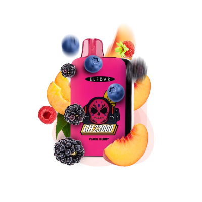 Elf Bar GH 23000 Peach Berry (Персик Ягоди) Одноразовий POD 27940 Elf Bar GH 23000 Peach Berry (Персик Ягоди) Одноразовий POD
