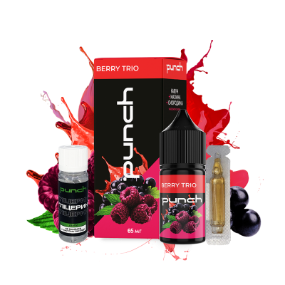 Набір для самозамішування Punch Berry Trio (Беррі Тріо, 65 мг, 30 мл)