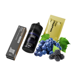 Набір для самозамішування Chaser Black Grape Blackberry Limited (Виноград Ожина, 65 мг, 30 мл)