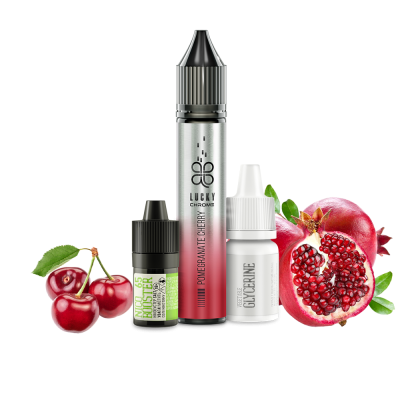 Набір для самозамішування Lucky Chrome Pomegranate Cherry (Гранат Вишня, 65 мг, 30 мл)