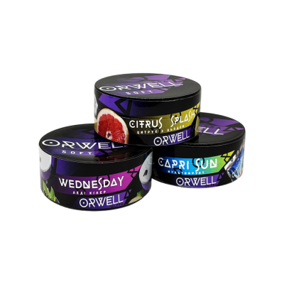 Набір із 3 весняних смаків тютюну Orwell Soft по 100 г