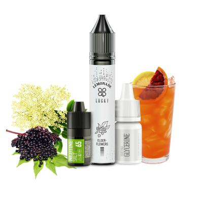 Набір для самозамішування Lucky Elderflowers Lemonade (Бузина Лимонад, 65 мг, 30 мл)
