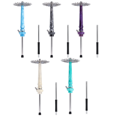 Кальян Tiaga Astra Crystal Purple (фіолетовий, базовий комплект)