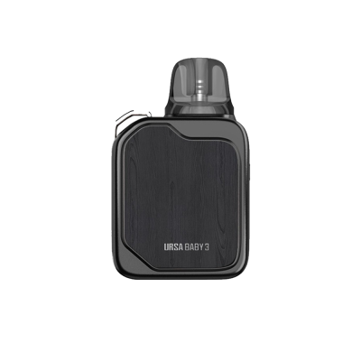 Lost Vape Ursa Baby 3 Pod 900 Ebony Wood (Чорний, з картриджем) Багаторазовий POD