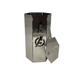 Ковпак для кальяну Appach Marvel Silver (Металік)