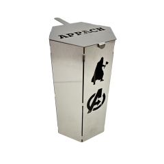 Ковпак для кальяну Appach Marvel Silver (Металік)