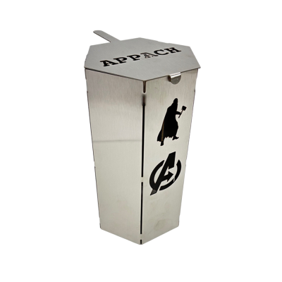 Ковпак для кальяну Appach Marvel Silver (Металік)