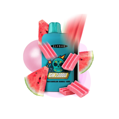 Elf Bar GH 23000 Watermelon Bubble Gum (Кавун Баблгам) Одноразовий POD 28271 Elf Bar GH 23000 Watermelon Bubble Gum (Кавун Баблгам) Одноразовий POD