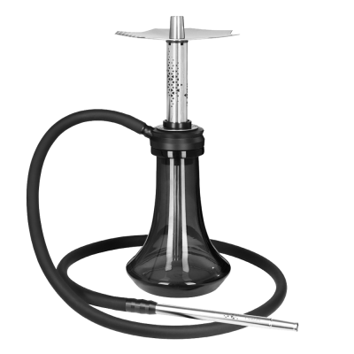 Кальян Embery MiniMONO 3.1 Silver Black (металлик, базовый комплект)