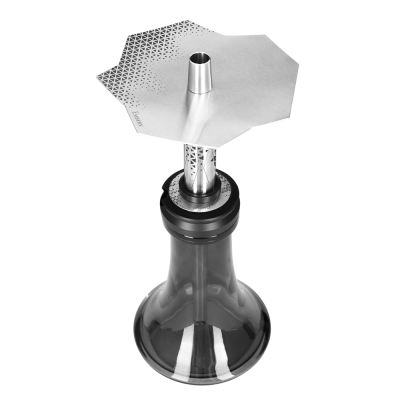 Кальян Embery MiniMONO 3.1 Silver Black (металлик, базовый комплект)