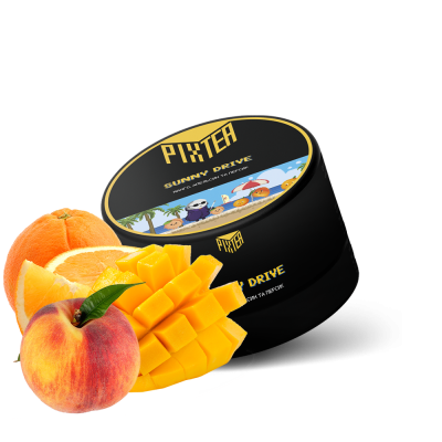 Кальянная чайная смесь Pixtea Sunny Drive (Санни Драйв, 250 г)