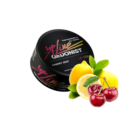 Табак Gedonist UP Line №6 Cherry Zest (Вишня Лимон, 100 г)